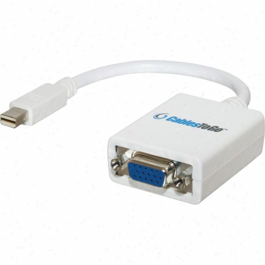 Cables To Go Mini Displayport Male To Hd15 Female Adapter 54163