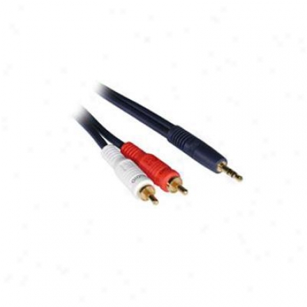 Cables To Go Stereo Male To Dual Rca Male Y