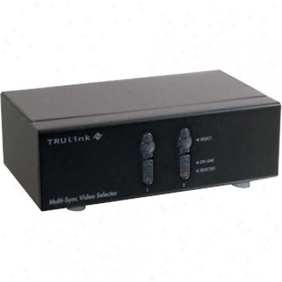 Cables To Go Trulink 2-port Qxga Monitor Switcher/extender - 39901