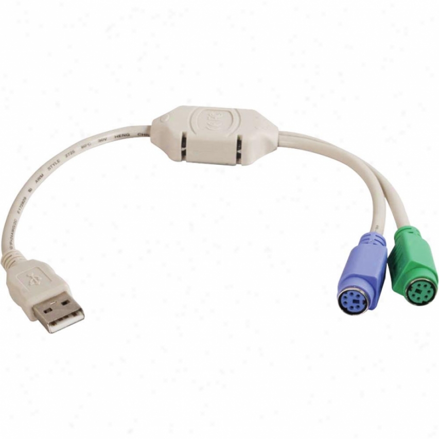 Cables To Go Usb To Dual Ps/2 Keyboard Mouse dAapter