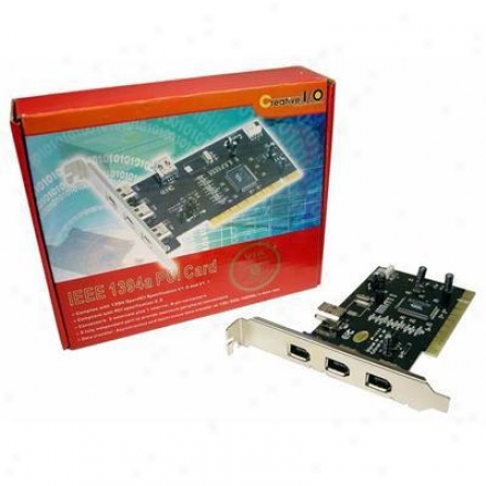 Cablss Unlimited 4port Firewire 1394a Pci Card