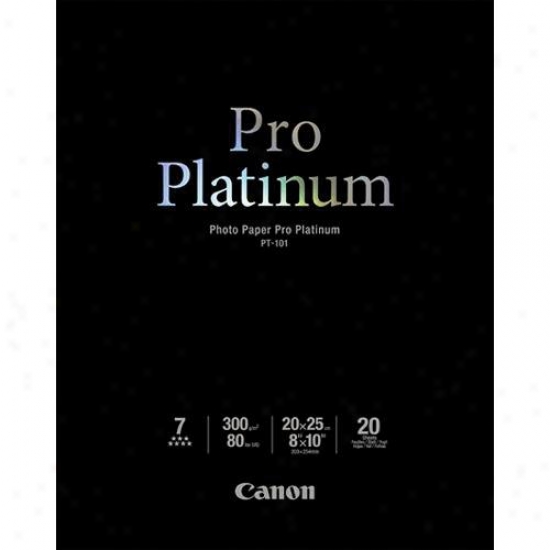 Canon 2768bb019 8x10 Pro Platinum Photo Paper