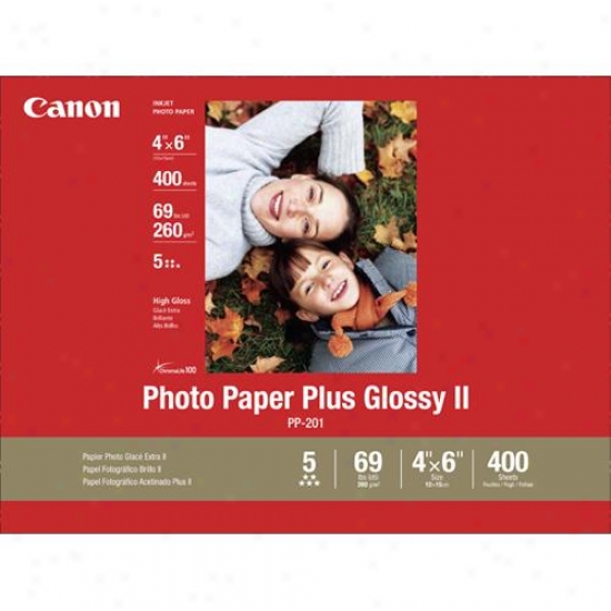 Canon 4x6 Photo Paper Plus Glossy Ii Vivid Colors With High-quality Finish