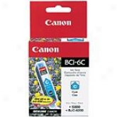 Canon Bci-6c Cyan Ink Tank