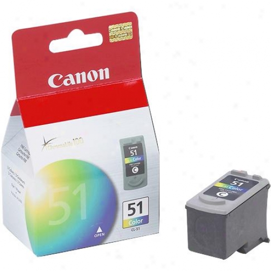 Canon Cl51 High Capacity Color Ink Cartridge