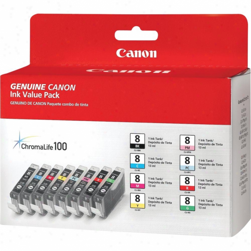 Canon Cli-8 8 Color Multi Paci