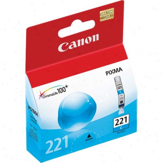 Canon Cli221c Cyan Ink Tank