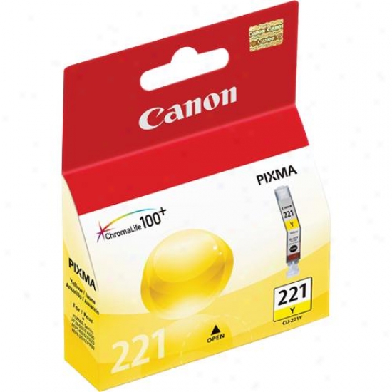 Canon Cli221y Yellow Ink Tank