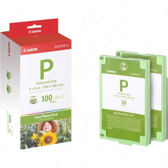 Canon E-p109 Easy Photo-pack - Ink And Paper Integrated Cartridge