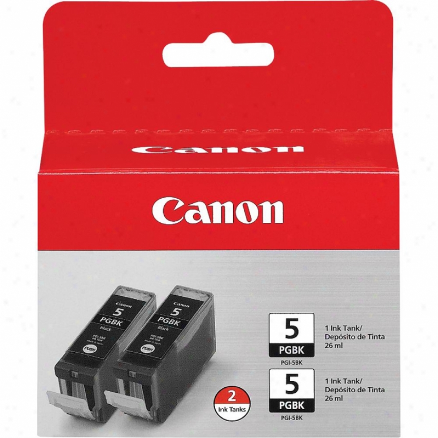 Canon Pgi-5bk Black nIk Twin Pack