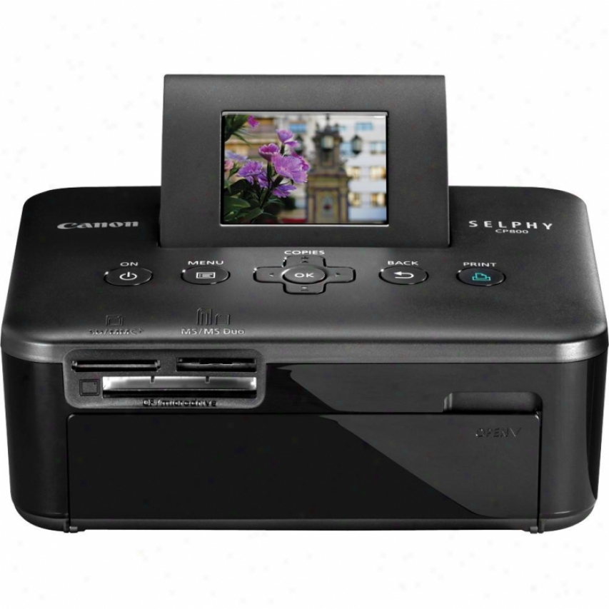 Canon Selphy Cp800 Compact Photo Prnter - Black - 4350b001