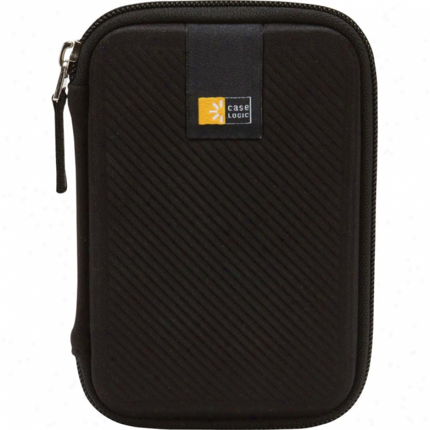 Case Logic Portable Hard Drive Case - Black - Ehdc-101