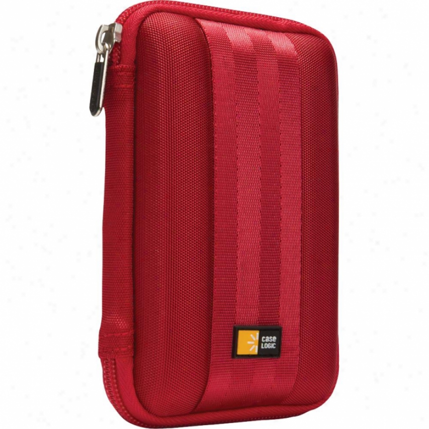 Case Logic Qhdc-101 Portable Hard Drive Box - Red