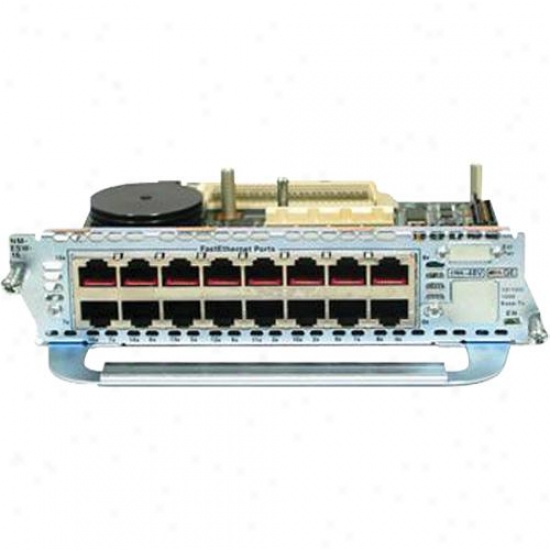 Cisco Nm-16esw 16-port 10/100 Ethernet Module