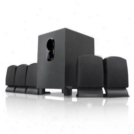 Coby 300w 5.1-channel Speaker Systm