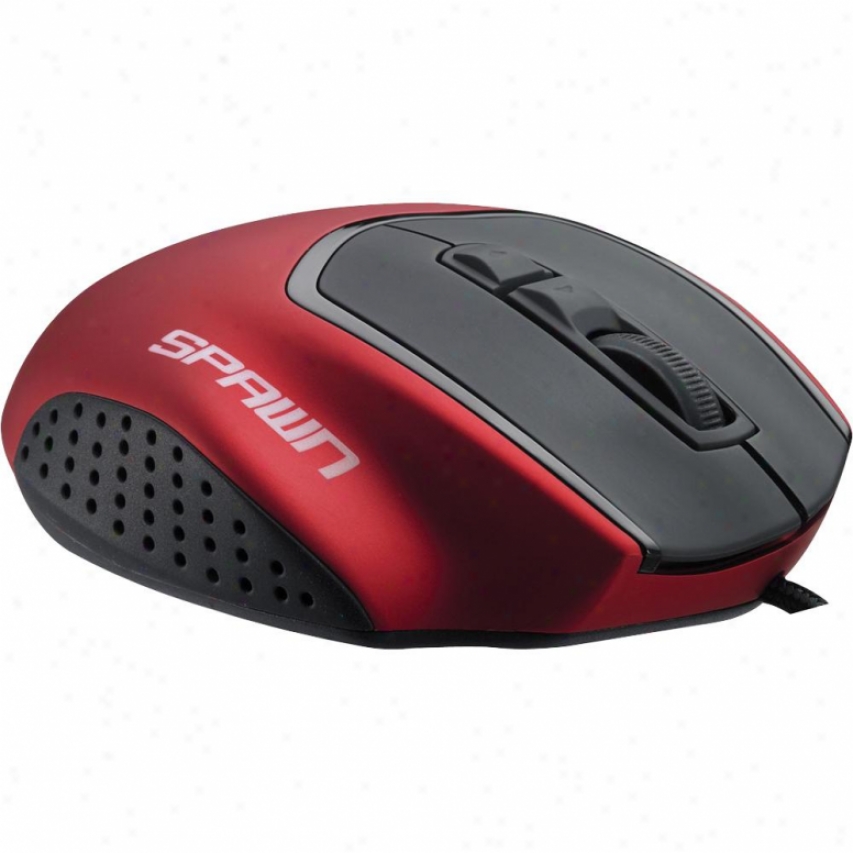 Cooler Master Storm Red Spawn Gaming Mouse 3