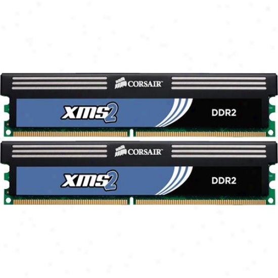 Corsiar Twin2x4096-6400c5c G 4gb Kit 800mhz C5 Ddr2 Desktop Memory