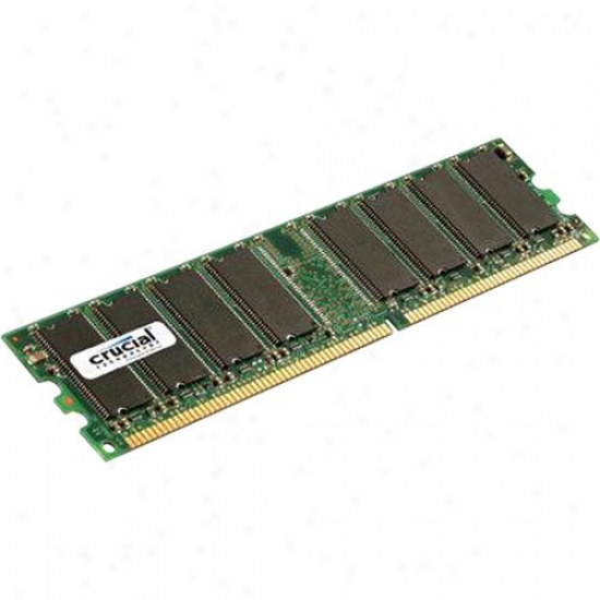 Crucial 12864z40b 1gb, 184-pin Dimm, Ddr Pc3200 Memory Module