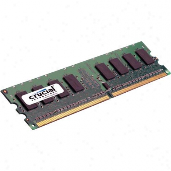 Crucial 25664aa800 2gb, 240-pin Dimm, Ddr2 Pc2-6400 Memory Module