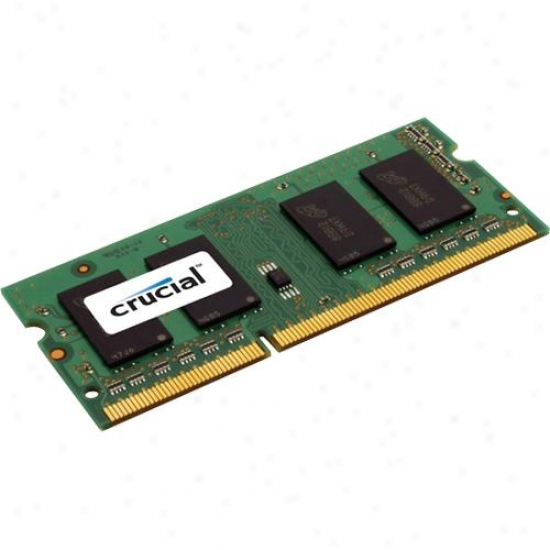 Crucial 2g25664bc10 2gb, 204-pin Sodimm, Ddr3 Pc3-8500 Memory Module