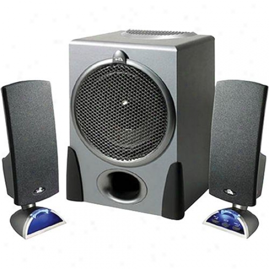 Cyber Acoustics 2.1 Black Speaker System