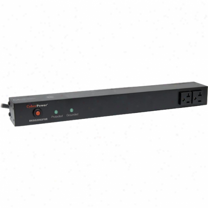 Cyberpower Rackbar 10--outlet Srge Protection - Rkbs20s2f8r