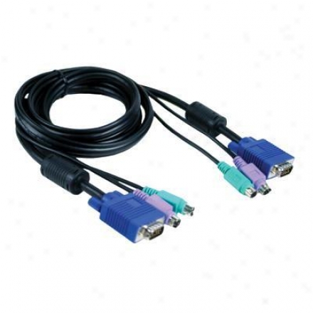 D-link 10' Kb/video/mse Cable M/m