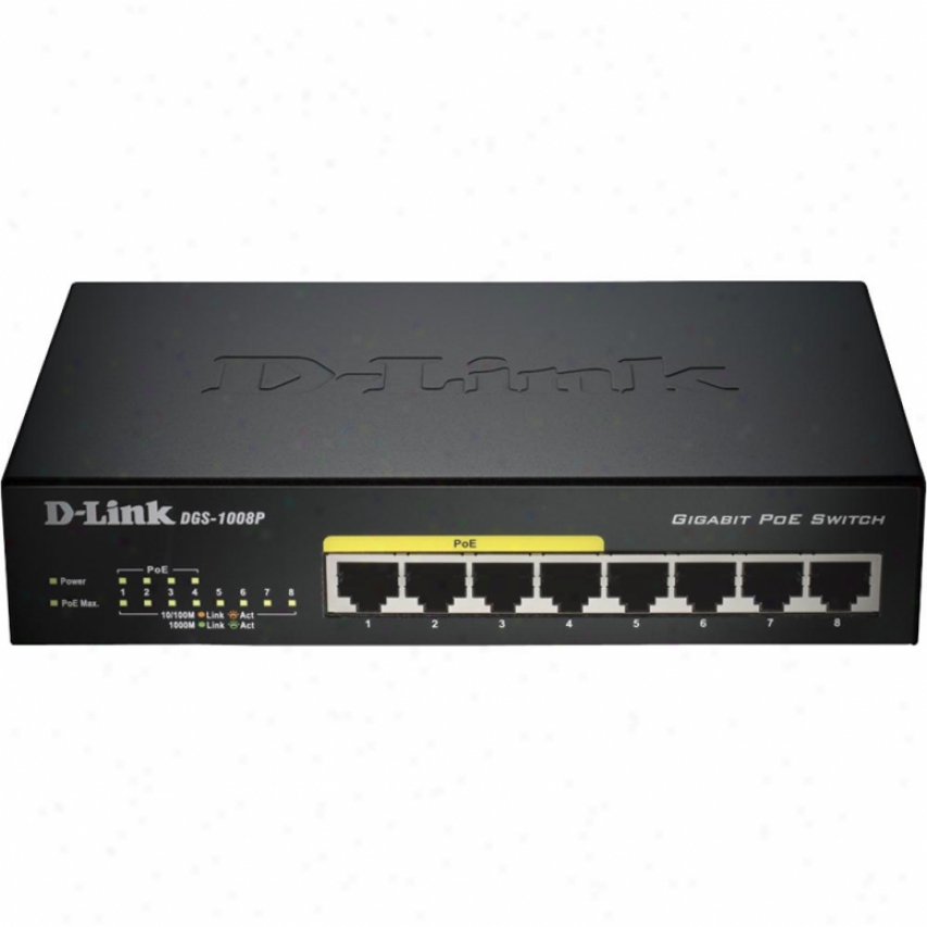 D-link 8-port Gigabit Switch W/poe