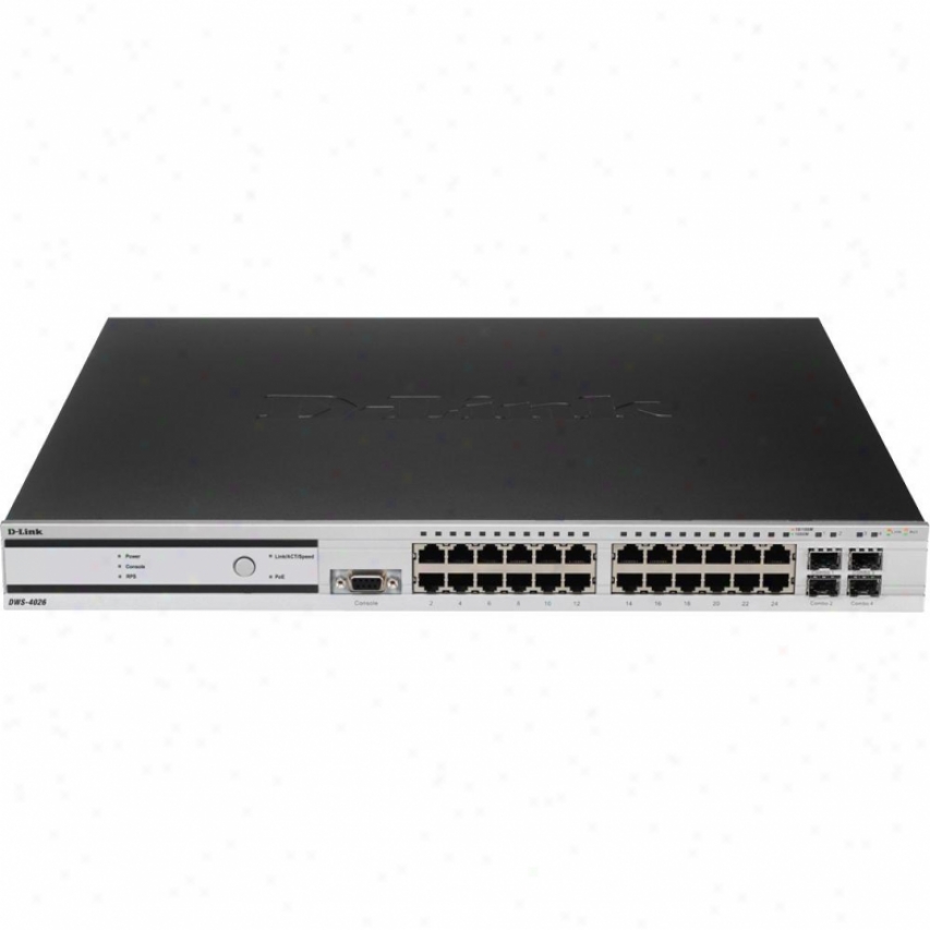 D-link Dws-4026 Managed 24-port Gigabit L2+ Unified Wireless Poe Beat