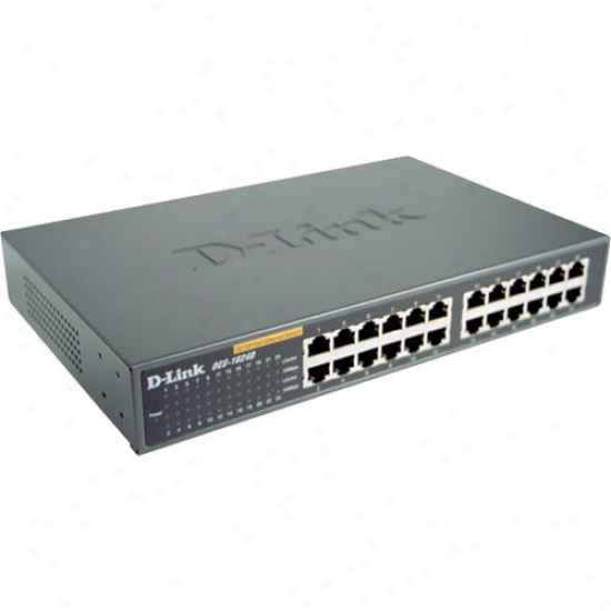 D-link Switch 24-port 10/100mbps Dktp