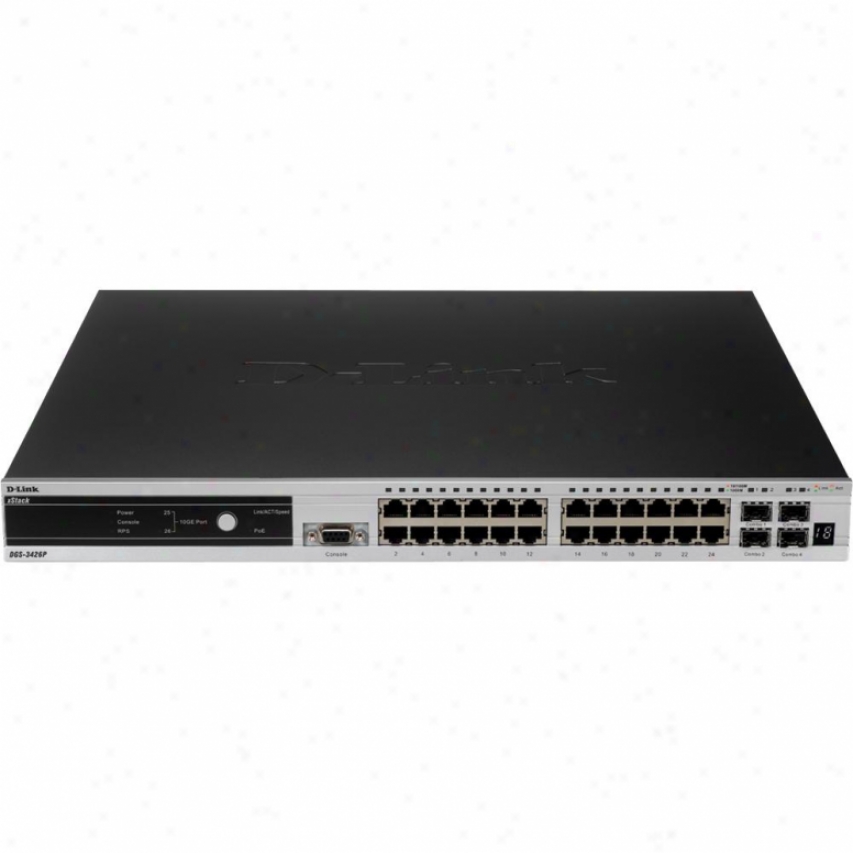 D-link X-stack Managed 24/48-port Gigabit L2+ Switch Dgs-3426p