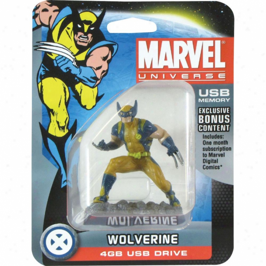 Dane-elec Mrz04gwlc Wolv3rine 4gb Usb Drive