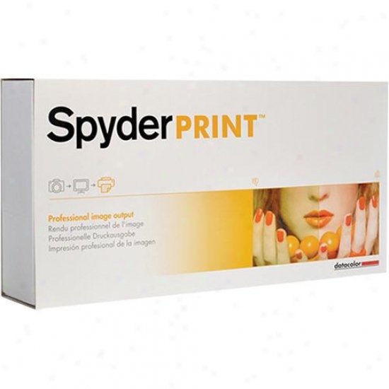 Datacolor Spyderprint Spectrocolorimeter For Printer Profiling - S4sr100
