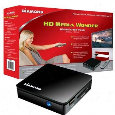 Diamond Hd Media Wonder Mini Media Player - Mp700