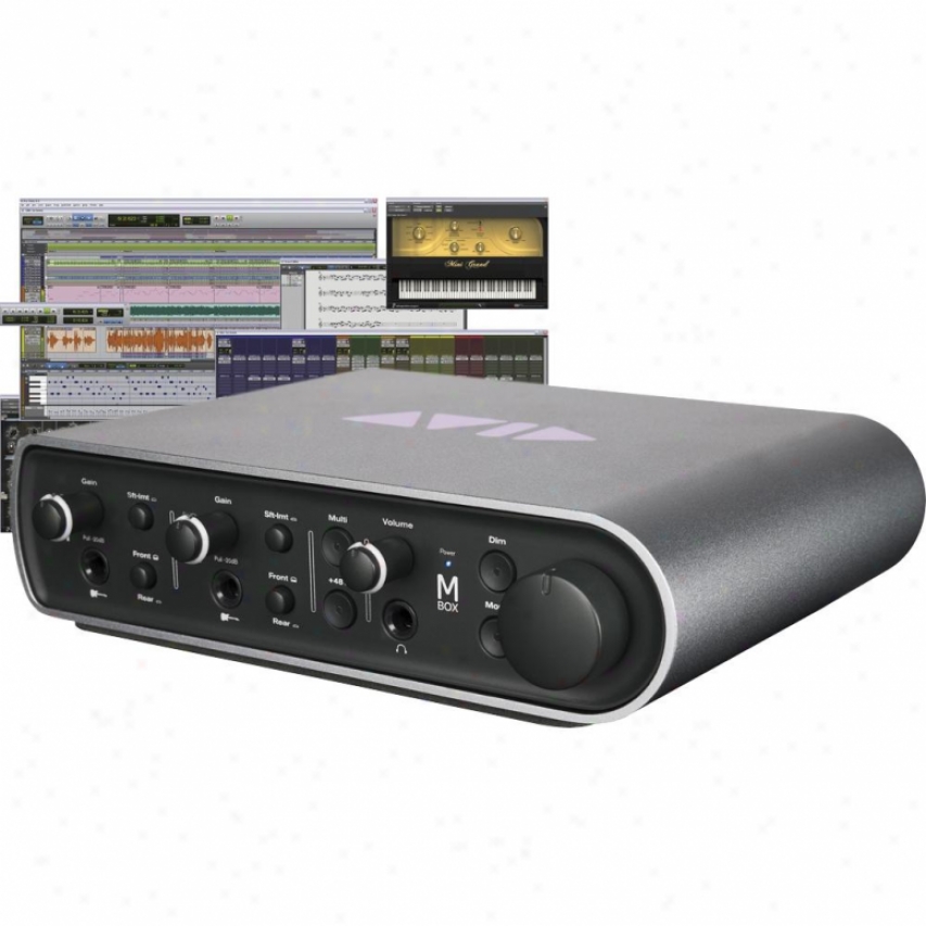 Digidesign Adv Mbox 3 Audio Interface With Pro Tools 9 Software