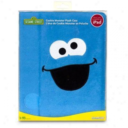 Dreamgear Cookie Monster Plush Portfolio Conducive to Ipad - Dgipad-6401