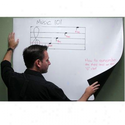 Elitescreens 63" Self-adhesive Dry Erase Wh