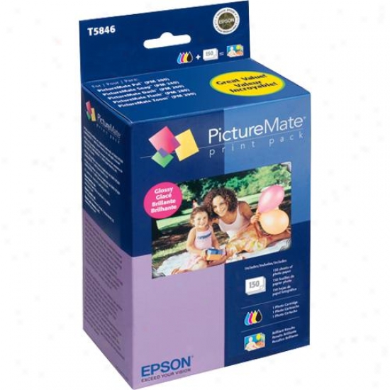 Epson 150 Sheets Of Glossy Print For Picturemate