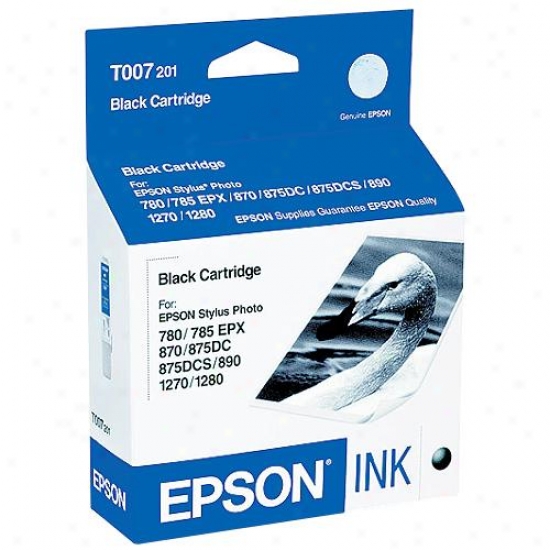 Epson Black Inkjet Cartridge T007201