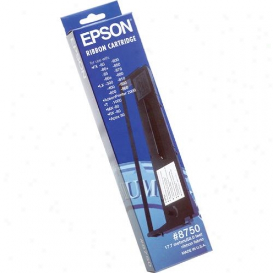 Epson Black Printer Ribbon 8750