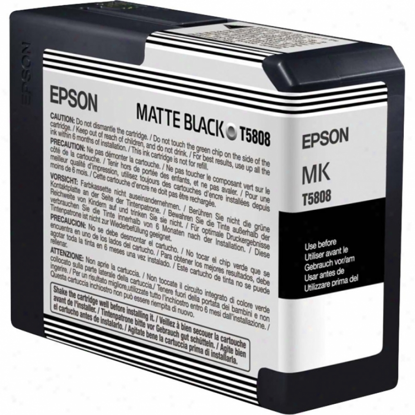 Epson Matte Black Ultrachrome K3 Ink