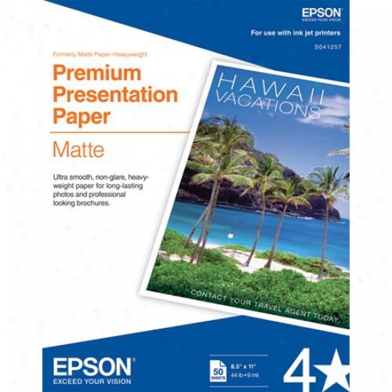 Epson Matte Paper Heavyweight [50-pack-letter]