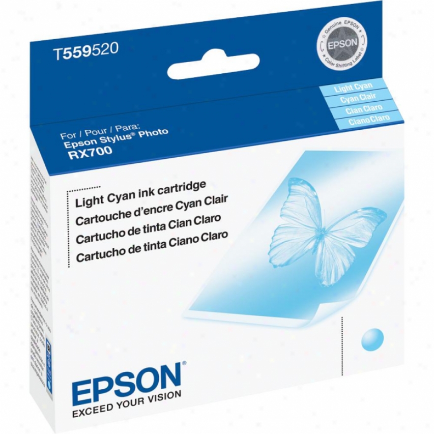 Epson Rx700 Light Cyan Ink Cartridge