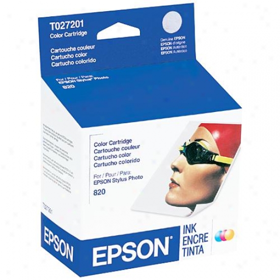 Epson T027201 Color Ink Cartridge For Sp820