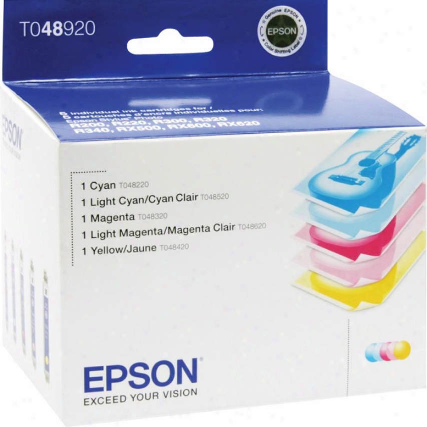Epson T048920 5 Ink Tank Multipack