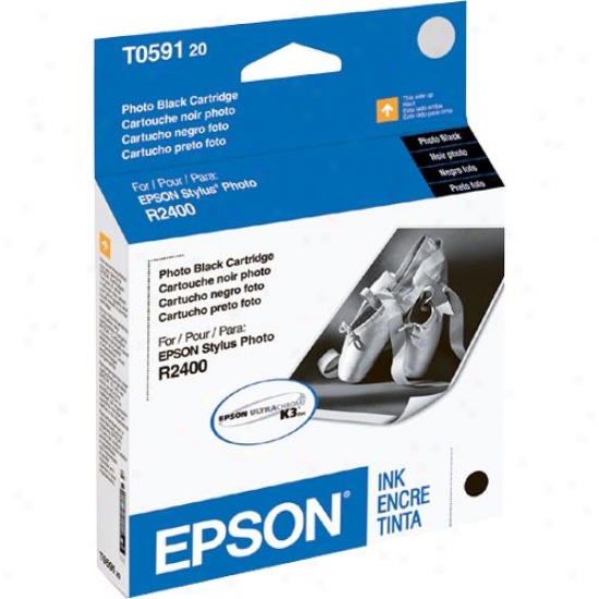 Epson T059120 Photo Black Ink Cartridge - Stylus Photo R2400