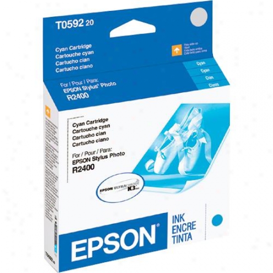 Epson T059220 Cyan Ink Cartridge - Stylus Photo R2400