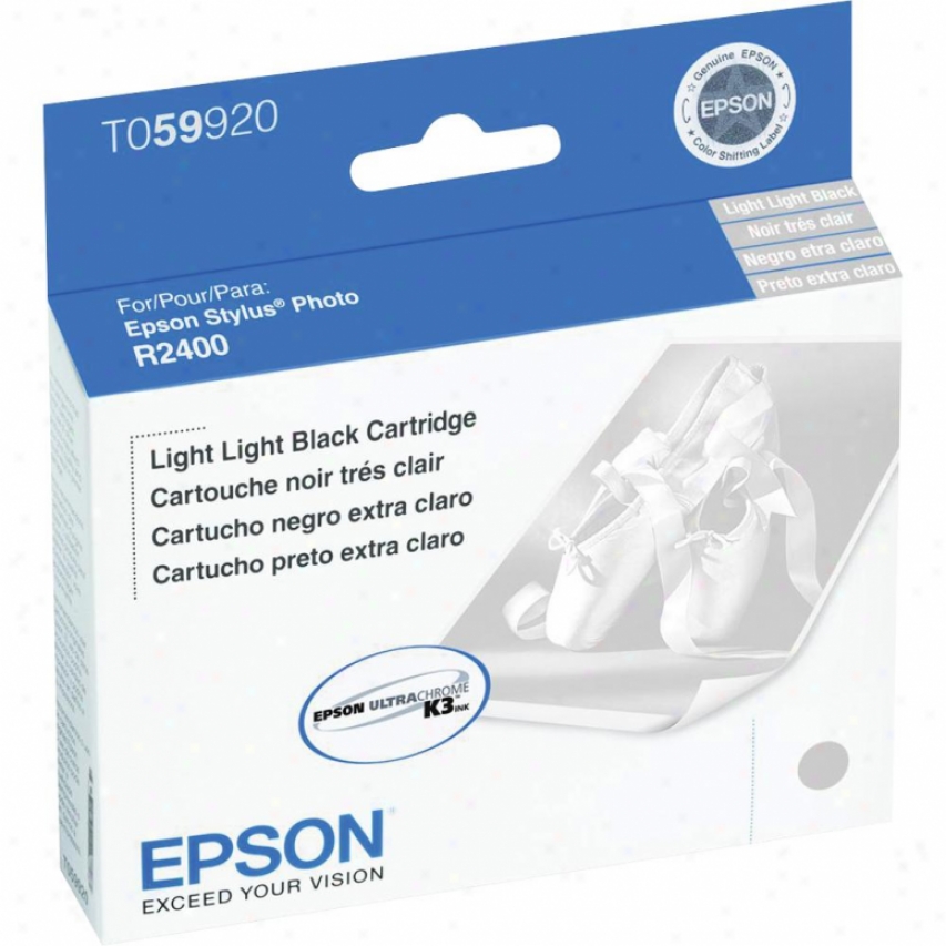 Epson T059920 Light Light Blac Ink Cartridge - Stylus Photo R2400