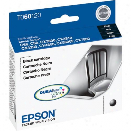 Epson T060120 Black Ink Cartridge