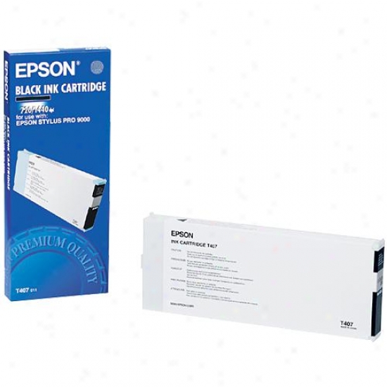 Epson T4070l1 Black Cartridge For Stylus Pro 9000